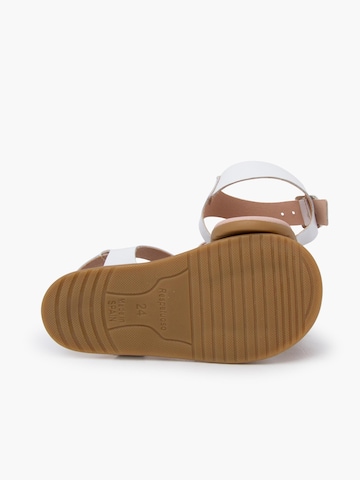 Sandales Pisamonas en blanc