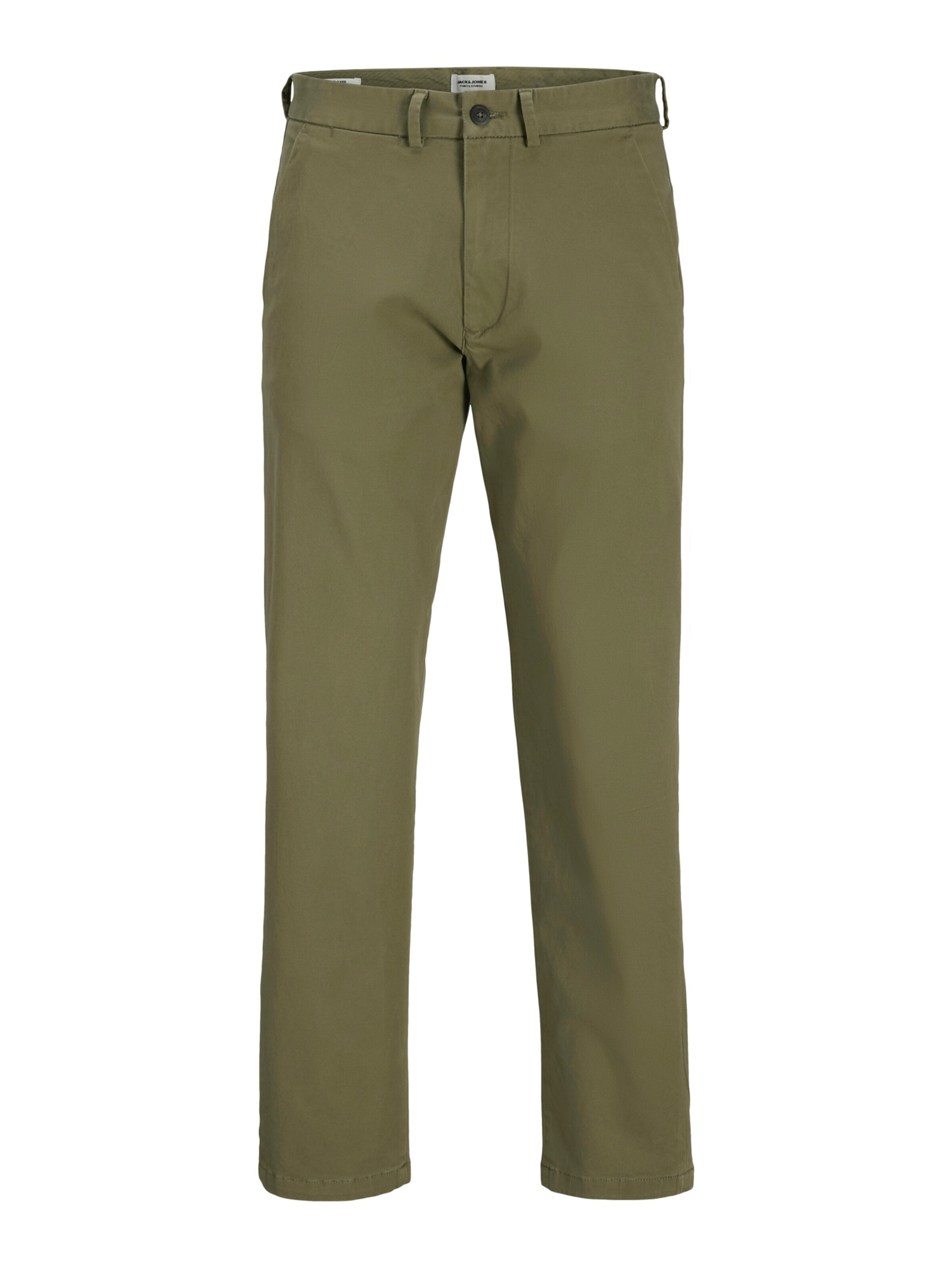 Pantalon chino 'JPSTKANE BARRET' JACK & JONES en vert : devant