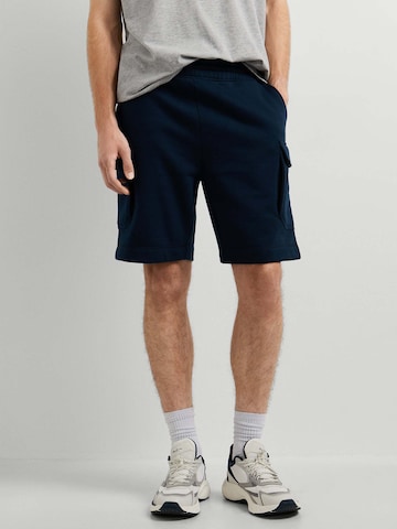 Pepe Jeans - regular Pantalón cargo en azul: frente