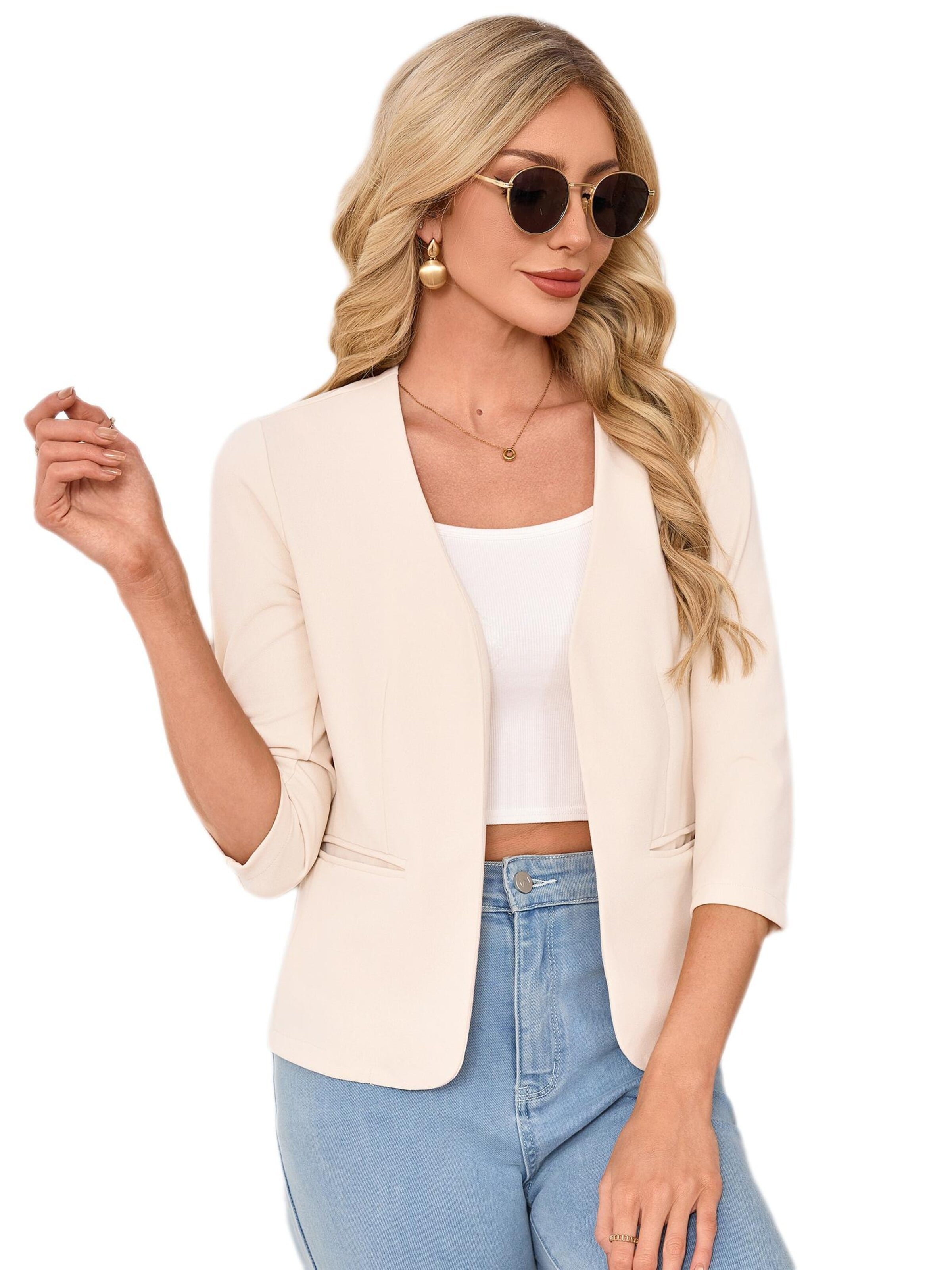 Yesfashion Blazer‌‌‌ in Orange: Vorderseite