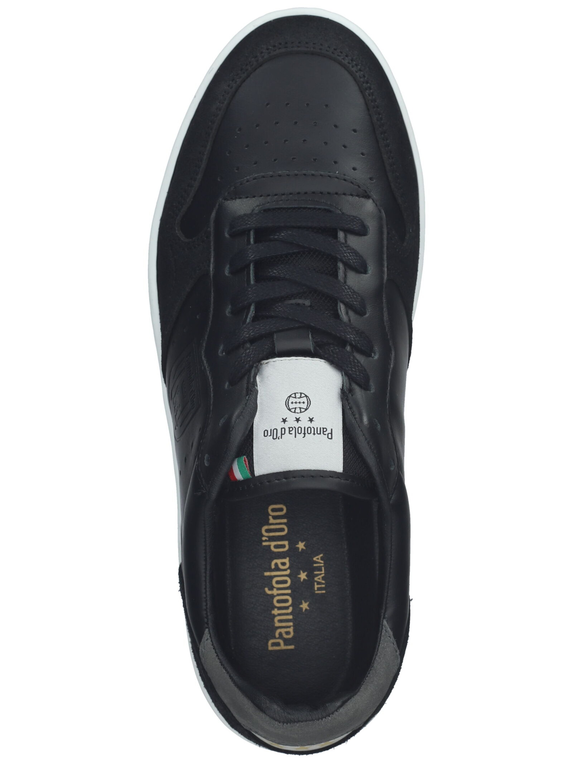 Sneaker bassa di PANTOFOLA D'ORO in nero