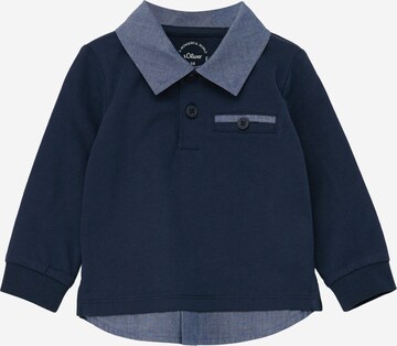 s.Oliver Shirt in Blauw: voorkant