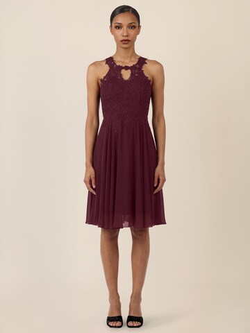 APART Cocktail Dress in Red