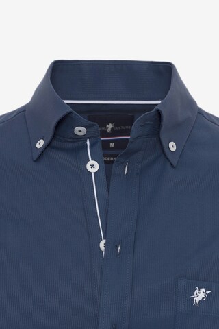 DENIM CULTURE Regular fit Overhemd ' STANLEY ' in Blauw