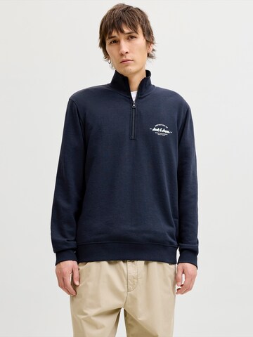 Felpa 'JJBRANDON' di JACK & JONES in blu: frontale