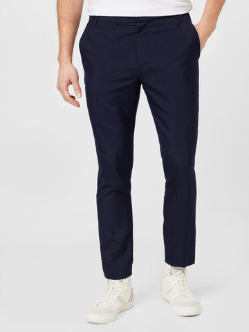 IRO Slim fit Trousers with creases in Blue: front