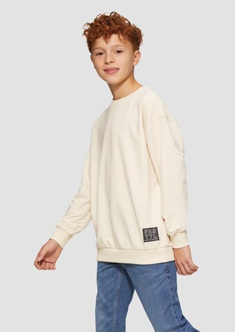 s.Oliver Sweatshirt in Beige