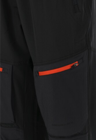 ENDURANCE Tapered Sports trousers 'Sparken' in Black