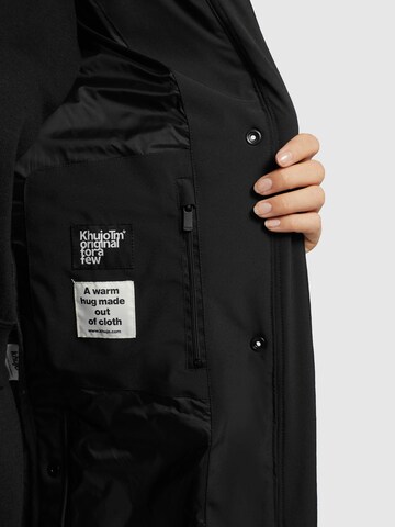 khujo Between-Seasons Coat 'Namita' in Black