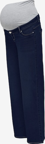 Only Maternity Regular Farkut 'OLMSNOW' värissä sininen: etupuoli