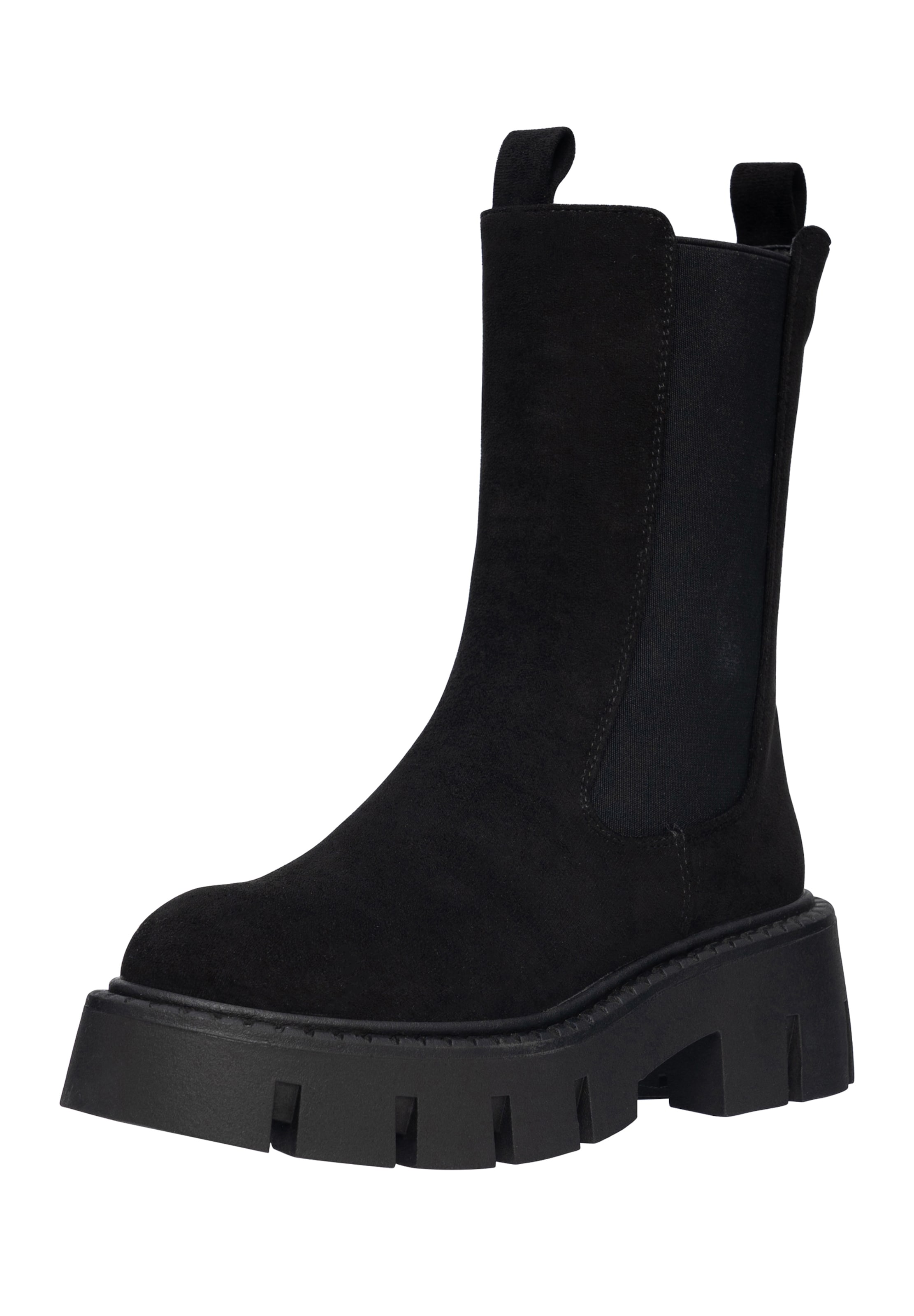 Bottines Salinyang en noir : devant