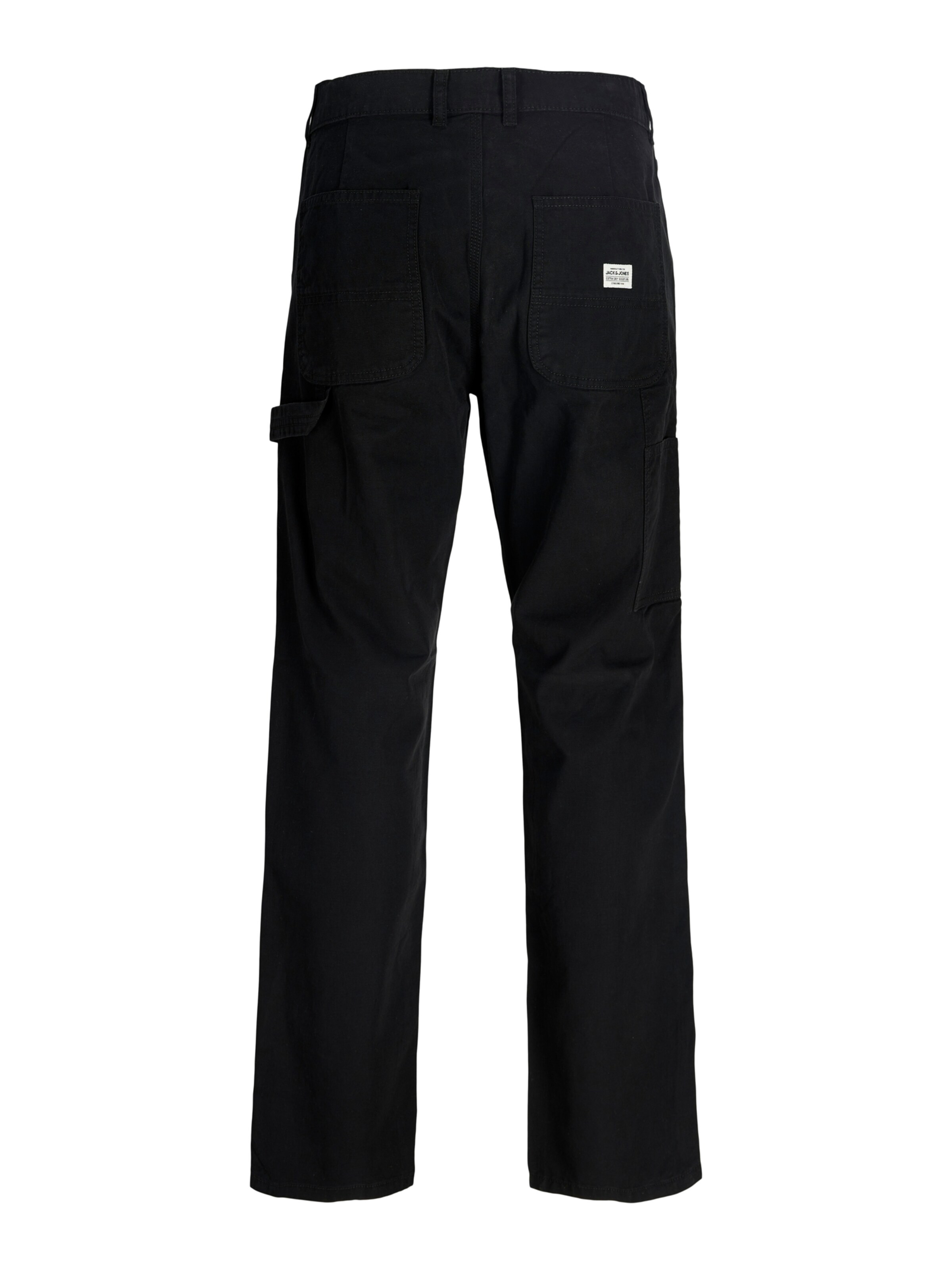 JACK & JONES Baggy Pants 'JWHEDDIE' in Black