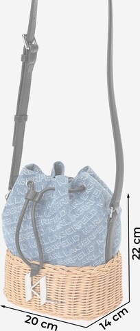 Karl Lagerfeld - Bolso saco en beige