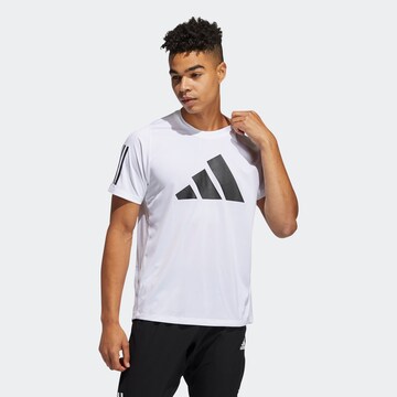 ADIDAS PERFORMANCE - Camisa funcionais 'Free Lift' em branco: frente