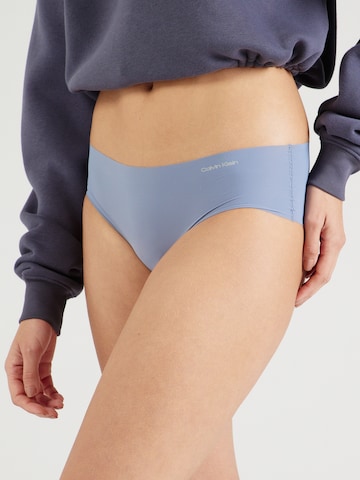 Calvin Klein Underwear Normální Kalhotky 'Invisibles' – modrá: přední strana