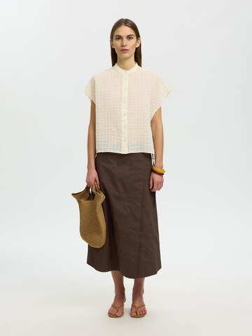 SELECTED Blouse in Beige