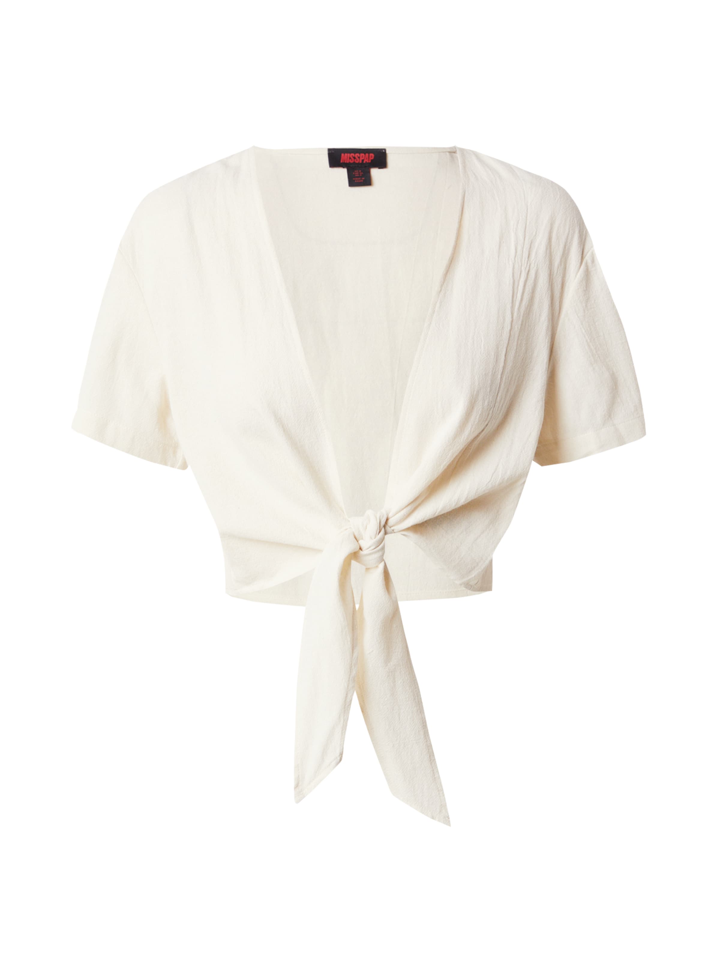 Chemisier Misspap en beige : devant
