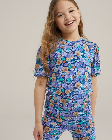 WE Fashion Shirt in Blue: front