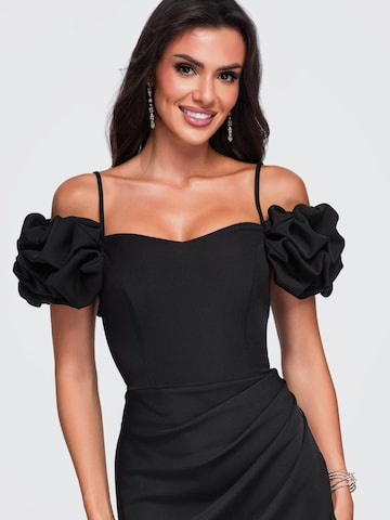 Ombre Evening dress in Black