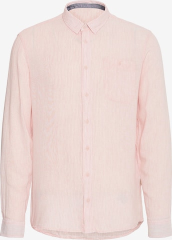 BLEND - Regular Fit Camisa 'Bobby' em rosa: frente