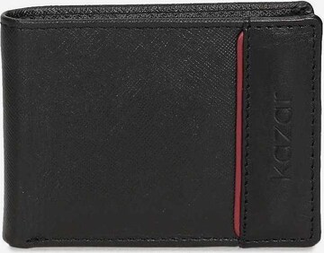 Kazar Wallet in Black: front