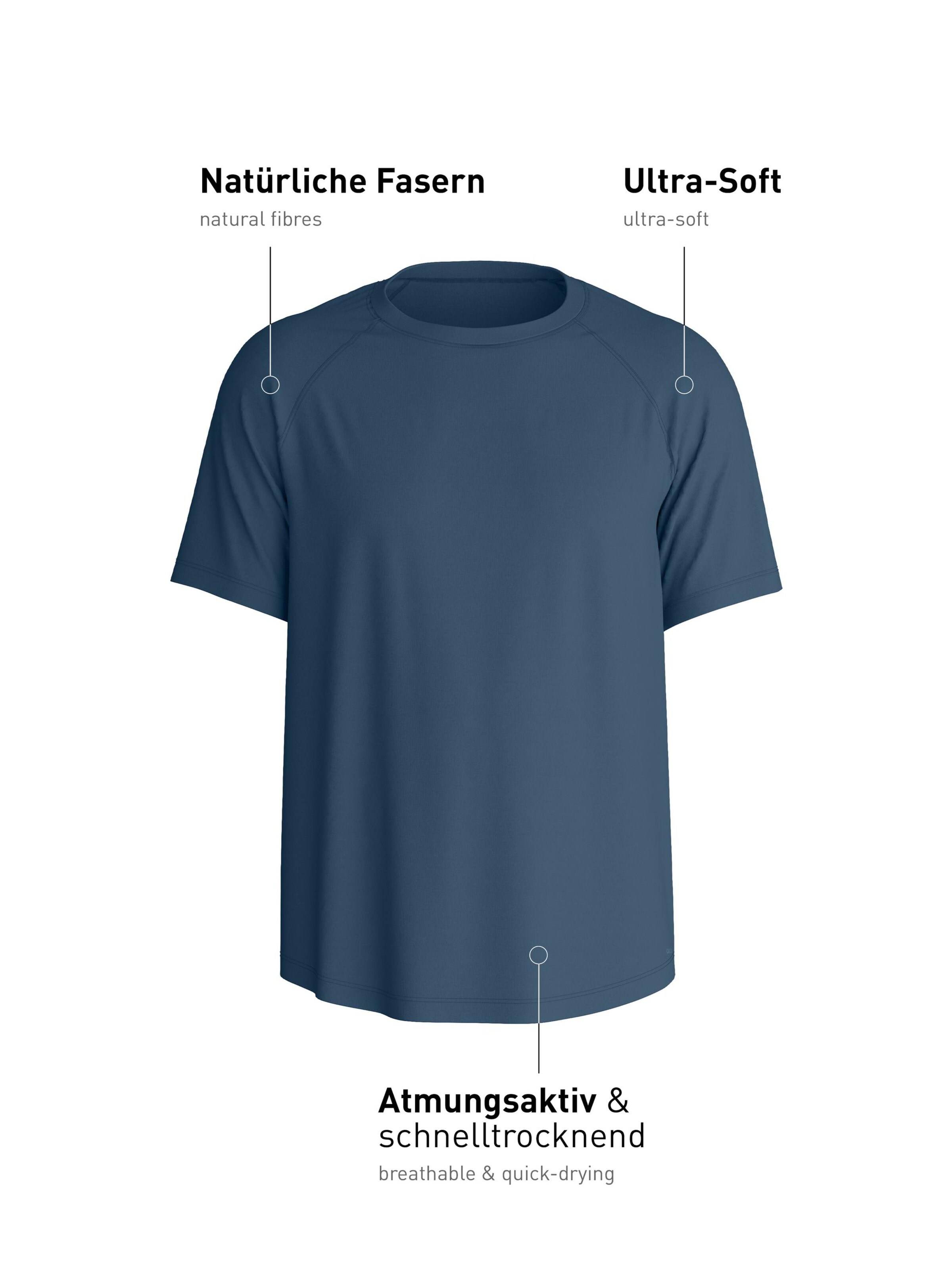 CALIDA Undershirt 'Balanced Day' in Grey