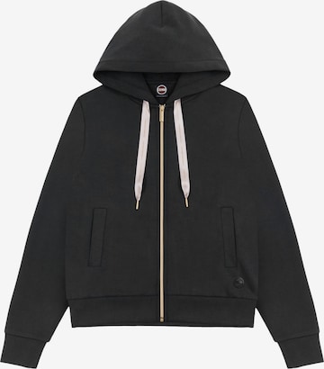 Veste de survêtement Colmar en noir : devant