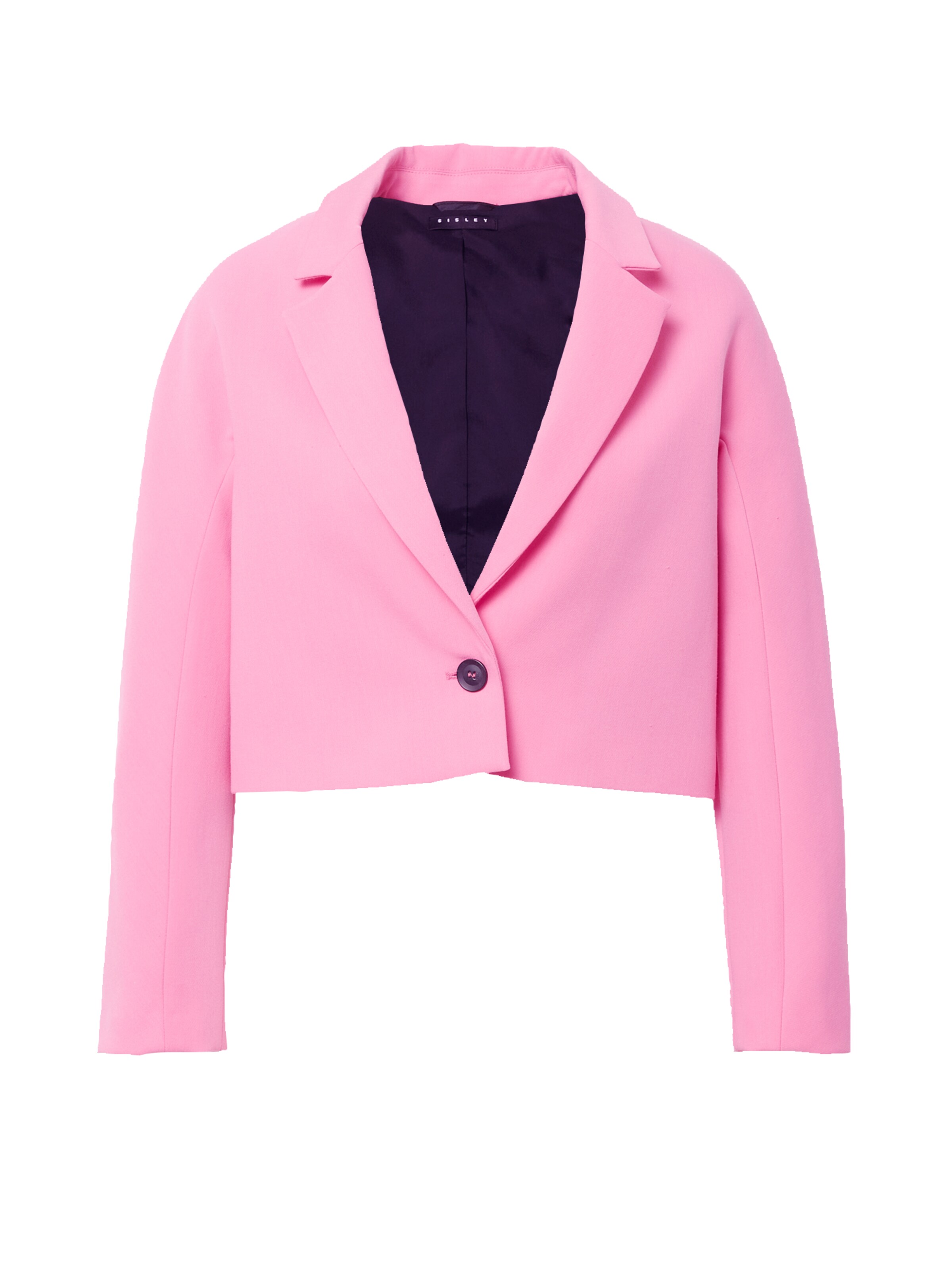 Blazer Sisley en rose : devant