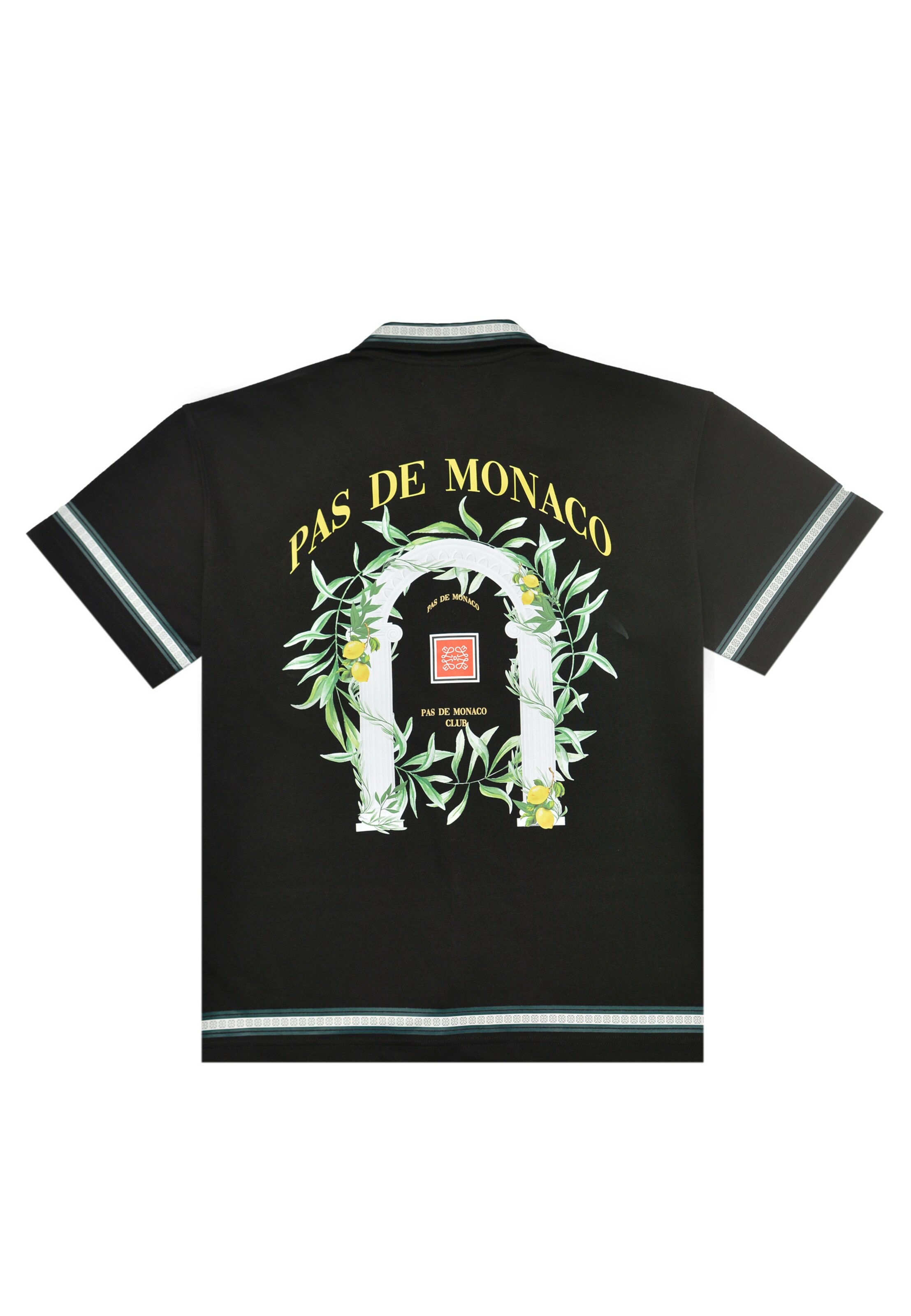 Pas De Monaco Tričko 'VIALA' – černá