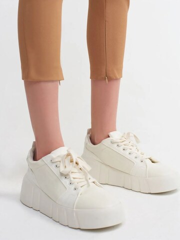 Skinny Leggings 'Gamaschen' di Dilvin in marrone