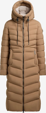 Manteau d’hiver ' INGRAM3 MATT ' khujo en marron : devant
