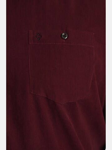 Charles Colby Comfort fit Overhemd ' Duke Nilson ' in Rood