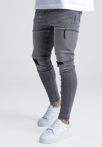 SikSilk - Skinny Vaquero en gris