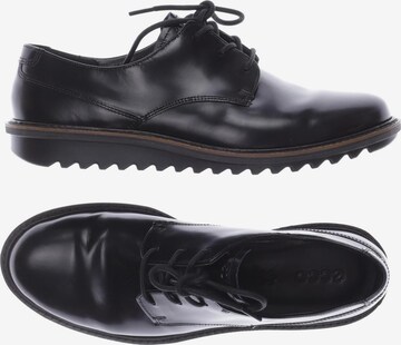 ECCO Flats & Loafers in 40 in Black: front