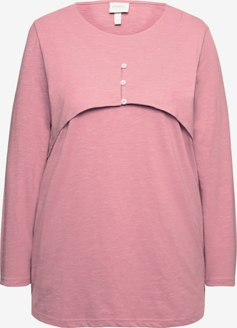 Ulla Popken Shirt in Pink: Vorderseite