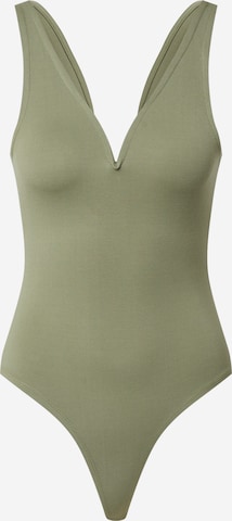 EDITED Shirt body 'Daliah' in Groen: voorkant