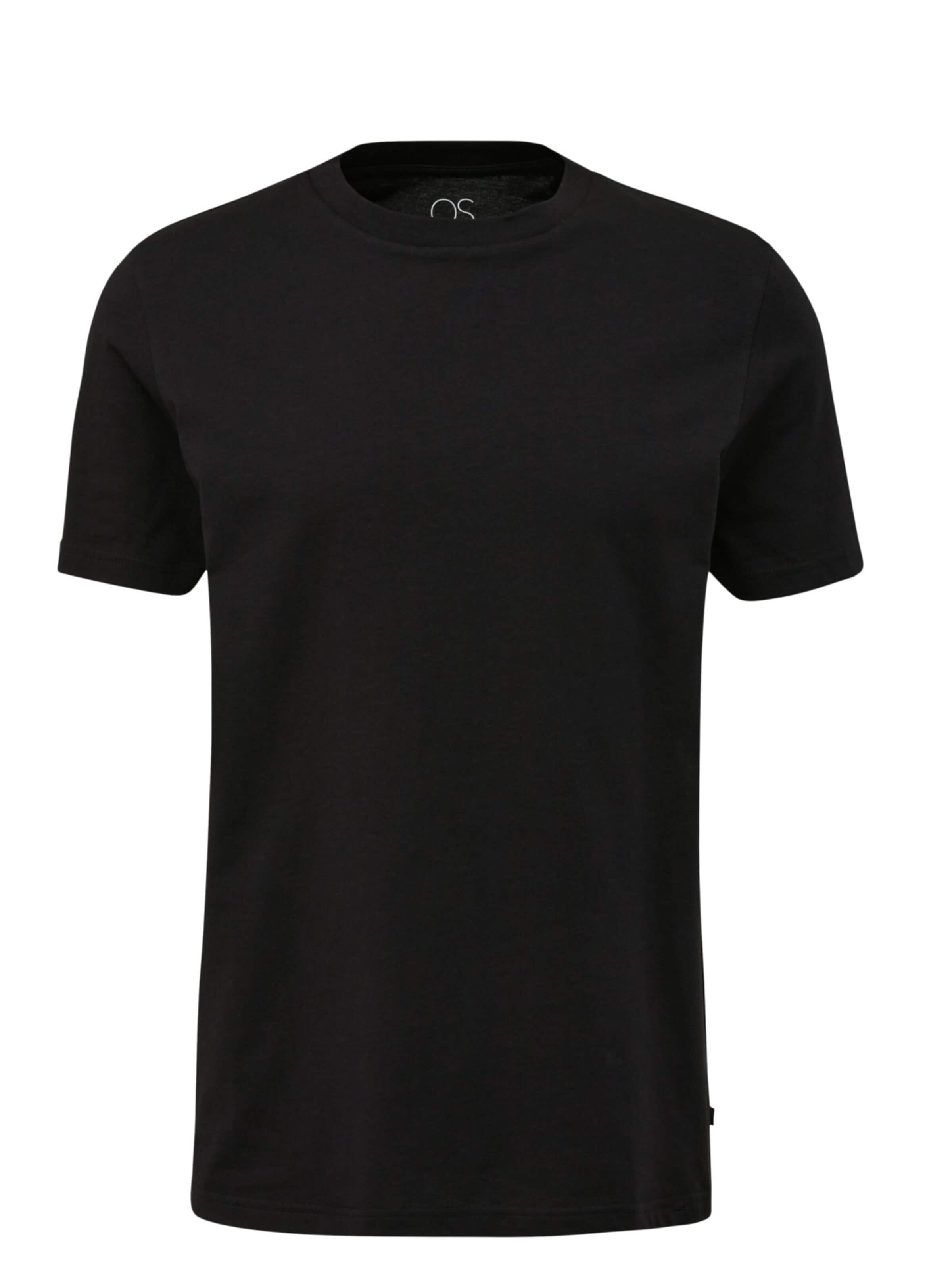 QS Shirt 'Q/S designed by - T-shirt' in XXL in de kleur Zwart, Productweergave