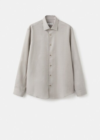 MANGO MAN Regular fit Button Up Shirt 'Dario' in Green