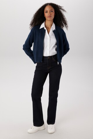 Aniston SELECTED Strickjacke in Blau