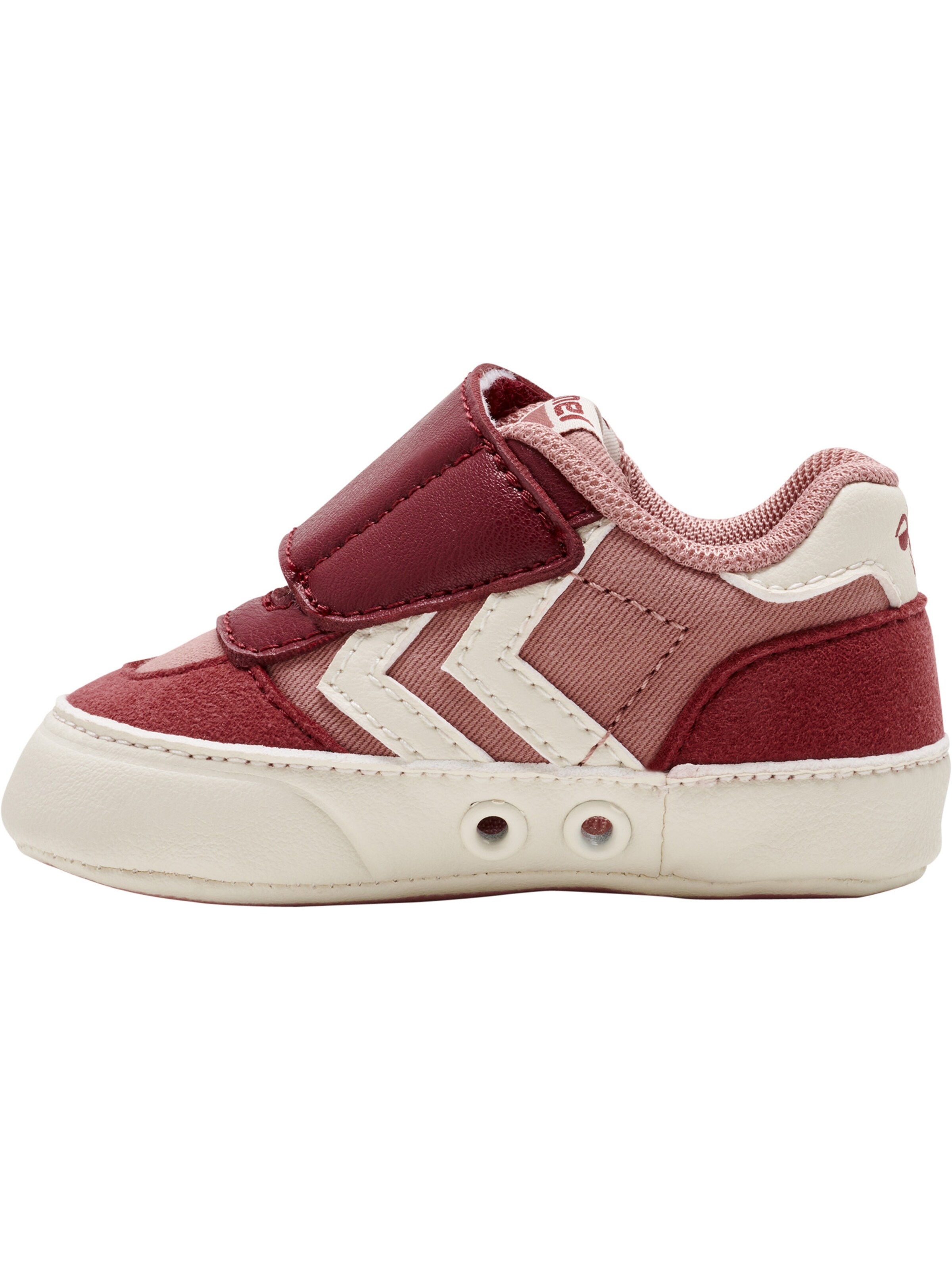 Baskets 'Stadil' Hummel en rose : devant