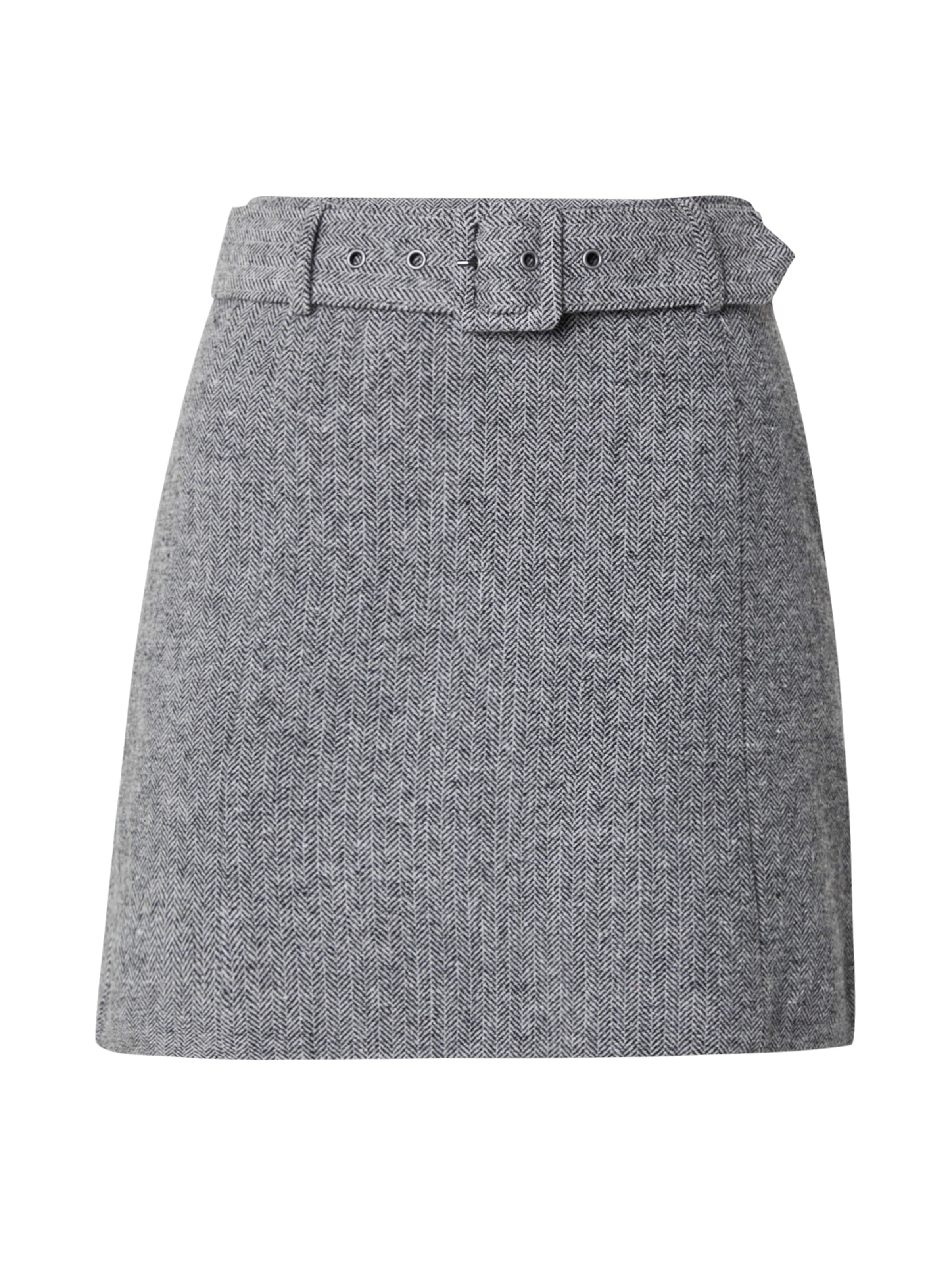 Jupe 'ONLCORA' ONLY en gris : devant