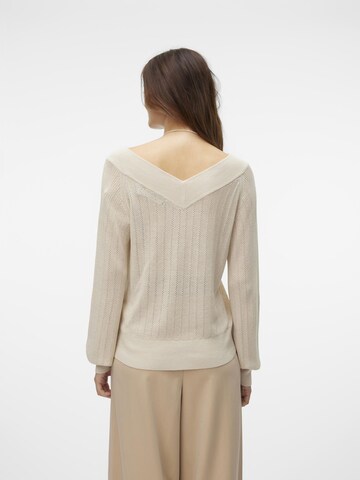 VERO MODA Sweater 'VMNewLexsun' in Grey