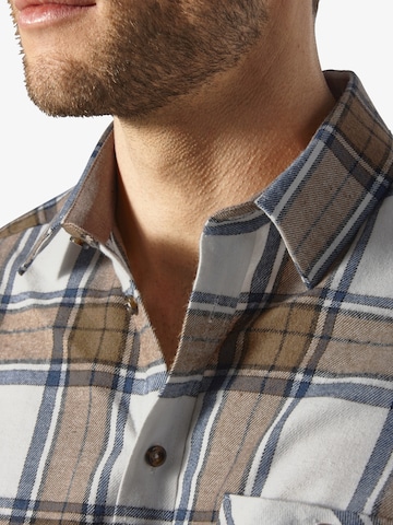 BABISTA Regular fit Button Up Shirt 'Saltinora' in Brown