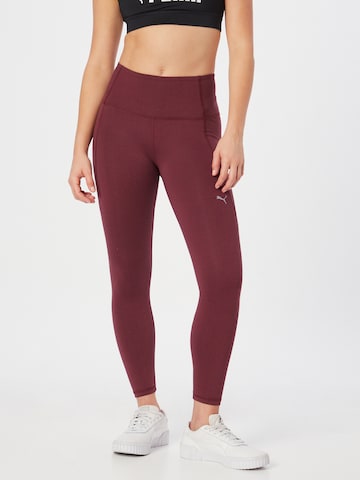 PUMA Skinny Sporthose in Lila: predná strana