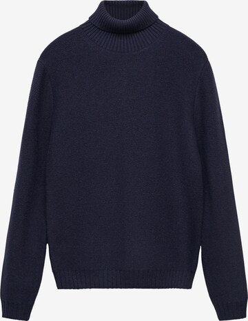 Pull-over 'Lotot' MANGO MAN en bleu : devant