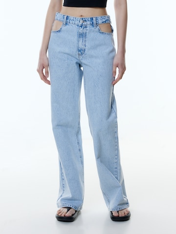 EDITED Wide leg Jeans 'Callista' in Blauw: voorkant