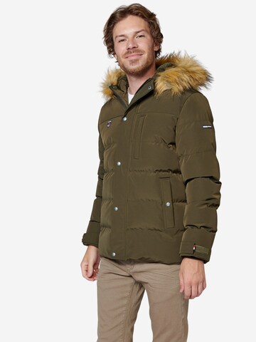 KOROSHI Winter jacket in Green