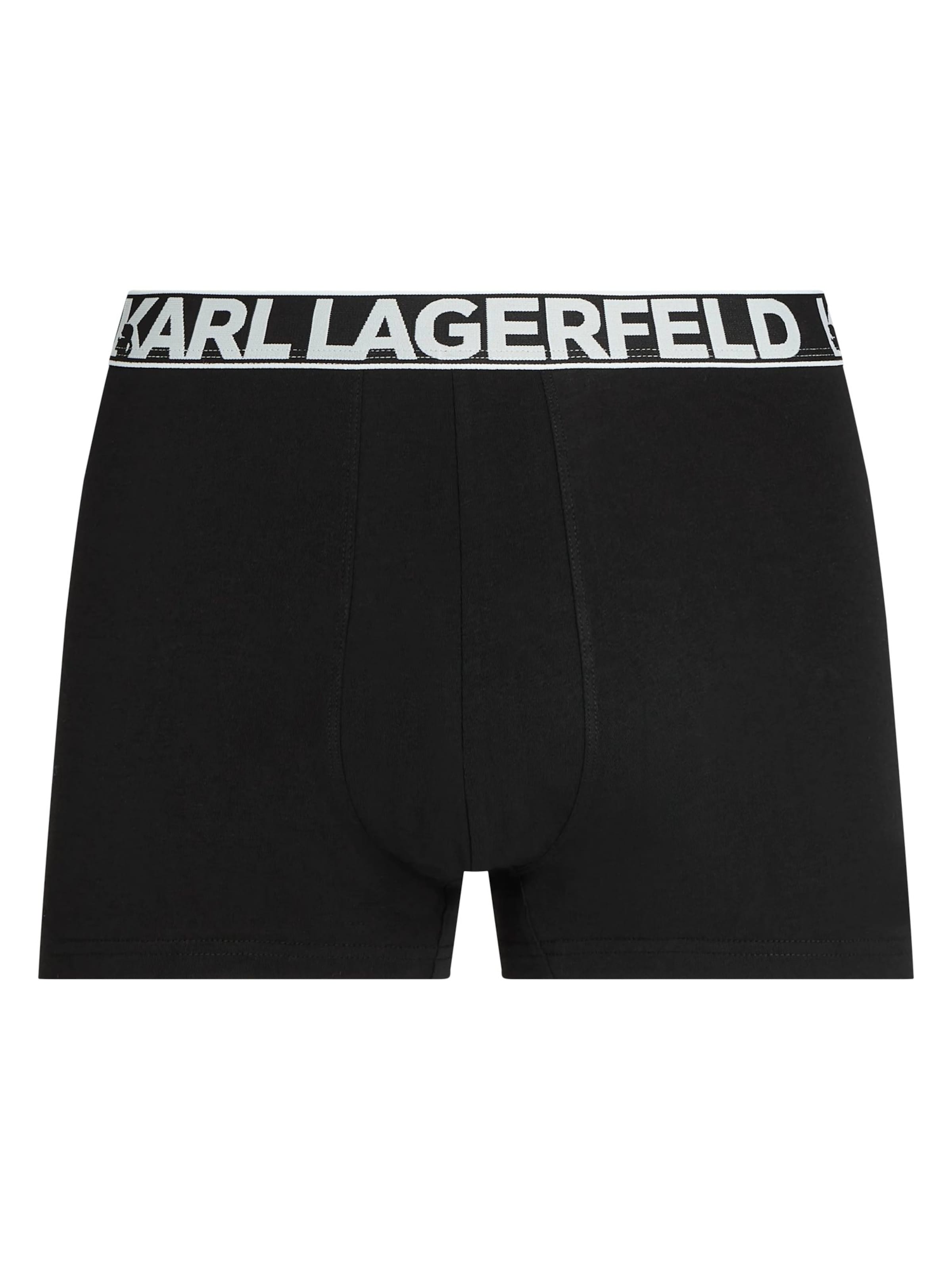 juoda Karl Lagerfeld Boxer trumpikės