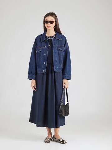 TOMMY HILFIGER Obleka | modra barva