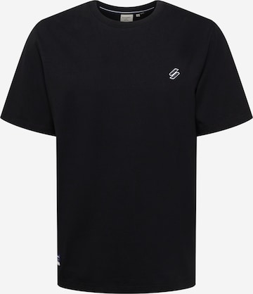 Superdry Shirt in Black: front